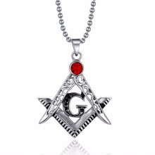 New Fashion Design Wholesale Stainless Steel Silver Masonic Sword Pendant Design